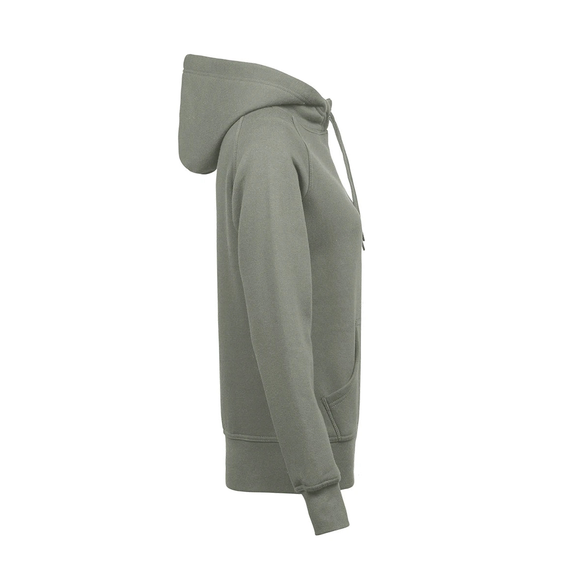 Sage - Side - Tee Jays Womens-Ladies Raglan Hooded Sweatshirt