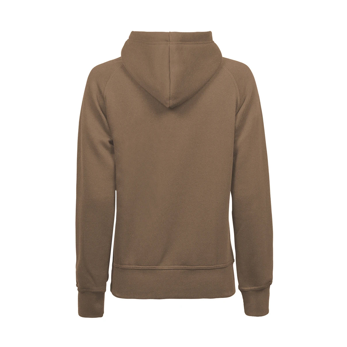 Wood - Back - Tee Jays Womens-Ladies Raglan Hooded Sweatshirt