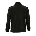 Black - Back - SOLS Mens North Full Zip Outdoor Fleece Jacket