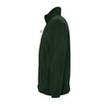 Forest Green - Side - SOLS Mens North Full Zip Outdoor Fleece Jacket