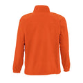 Neon Orange - Back - SOLS Mens North Full Zip Outdoor Fleece Jacket