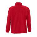Red - Back - SOLS Mens North Full Zip Outdoor Fleece Jacket