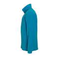 Aqua - Side - SOLS Mens North Full Zip Outdoor Fleece Jacket
