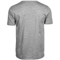 Heather Grey - Back - Tee Jays Mens Luxury Cotton T-Shirt