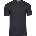 Dark Grey - Front - Tee Jays Mens Luxury Cotton T-Shirt
