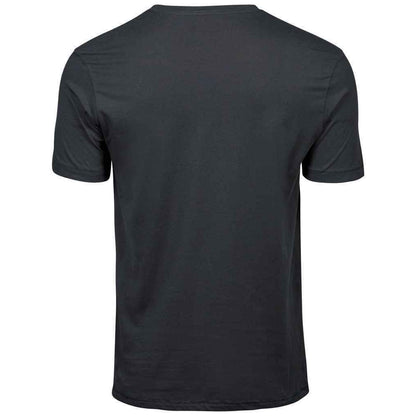 Dark Grey - Side - Tee Jays Mens Luxury Cotton T-Shirt