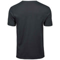 Dark Grey - Side - Tee Jays Mens Luxury Cotton T-Shirt