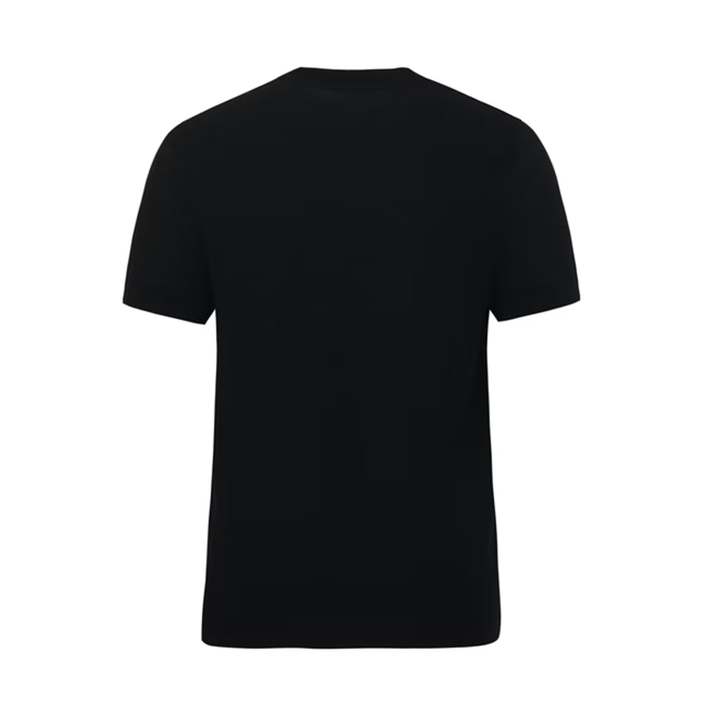 Black - Back - Tee Jays Mens Roll-Up T-Shirt