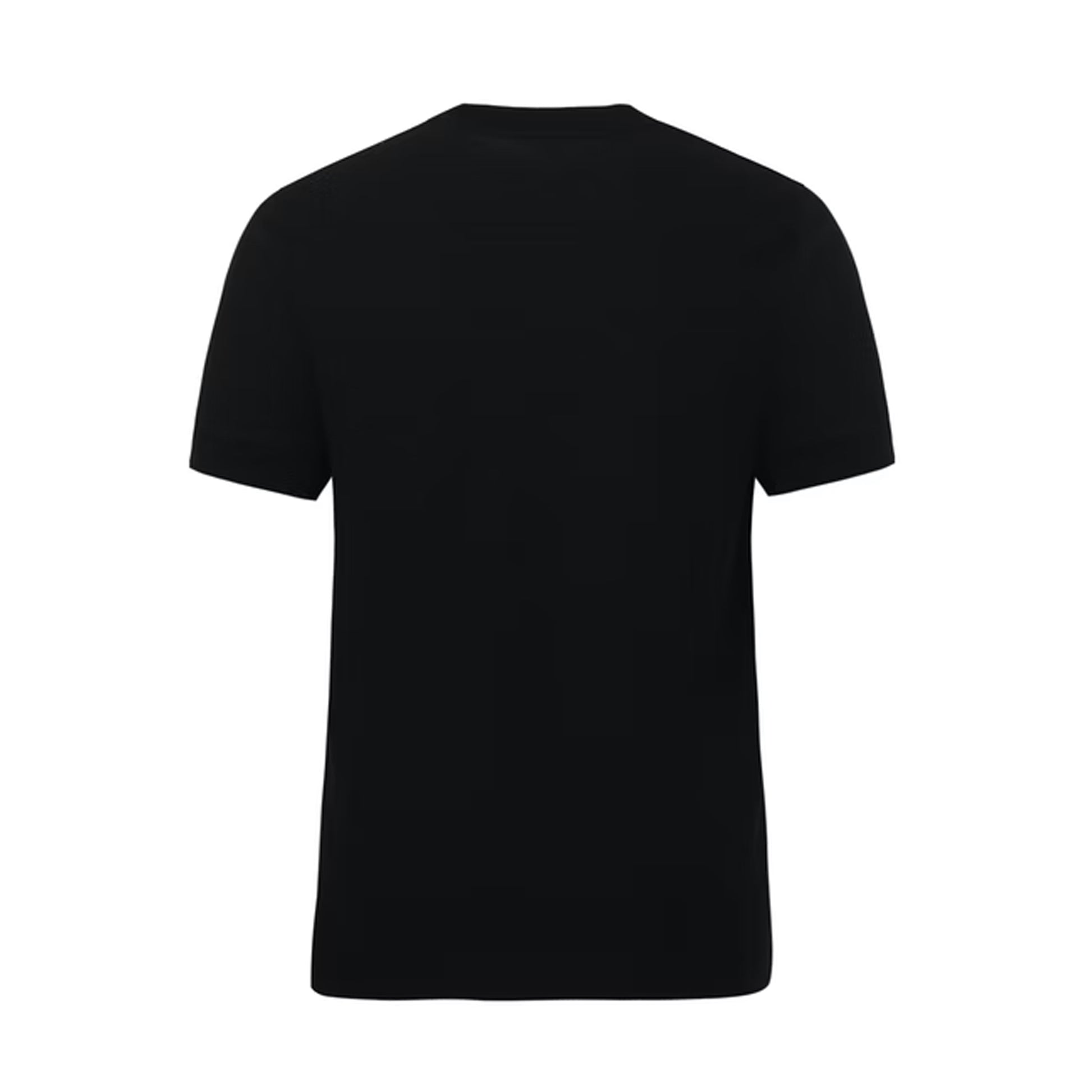 Black - Back - Tee Jays Mens Roll-Up T-Shirt