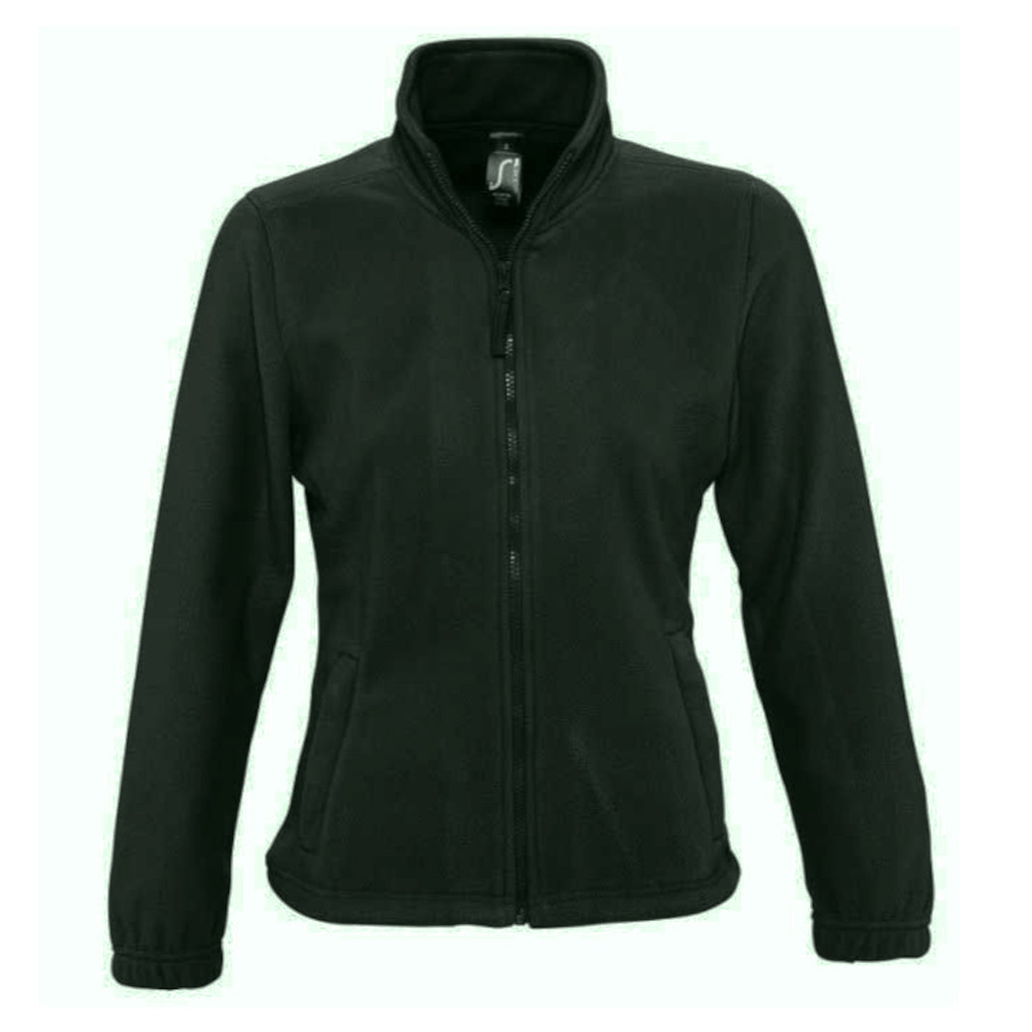 Forest Green - Front - SOLS Womens-Ladies North Full Zip Fleece Jacket