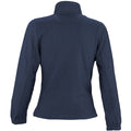 Navy - Back - SOLS Womens-Ladies North Full Zip Fleece Jacket