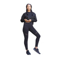 Black - Front - Tombo Womens-Ladies Panelled Leggings