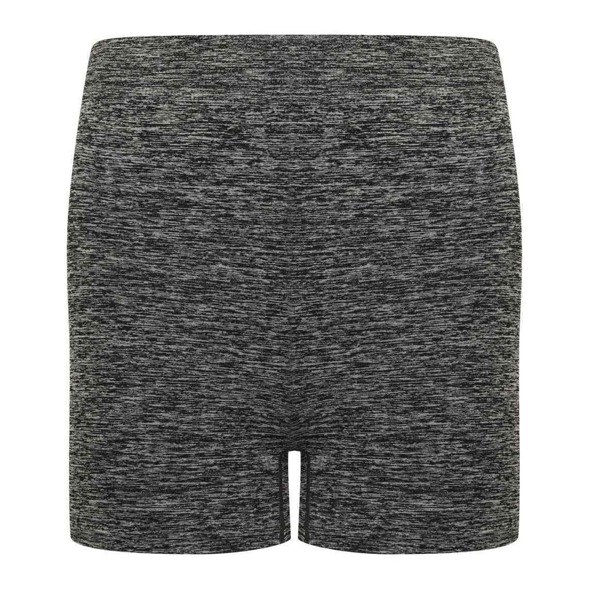 Black - Lifestyle - Tombo Womens-Ladies Seamless Shorts