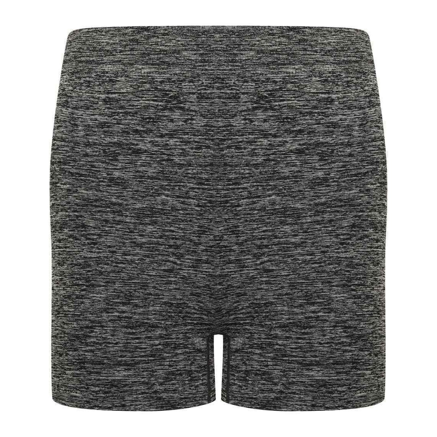 Dark Grey Marl - Front - Tombo Womens-Ladies Seamless Shorts