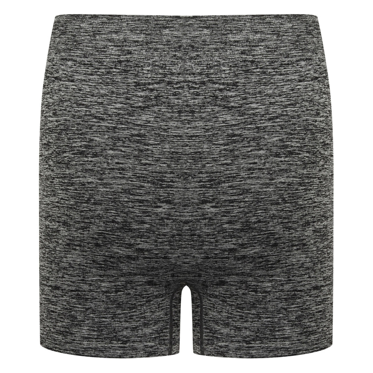 Black - Pack Shot - Tombo Womens-Ladies Seamless Shorts