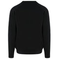 Jet Black - Back - AWDis Just Hoods Mens Graduate Heavyweight Sweatshirt