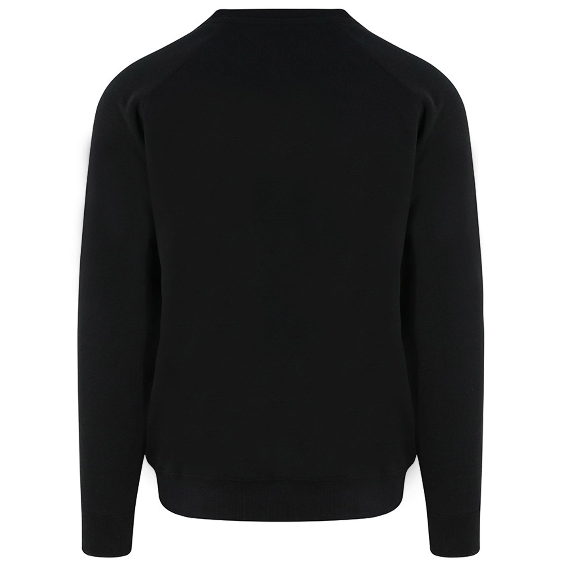Jet Black - Back - AWDis Just Hoods Mens Graduate Heavyweight Sweatshirt
