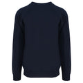 New French Navy - Back - AWDis Just Hoods Mens Graduate Heavyweight Sweatshirt