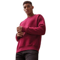 Burgundy - Side - AWDis Just Hoods Mens Graduate Heavyweight Sweatshirt