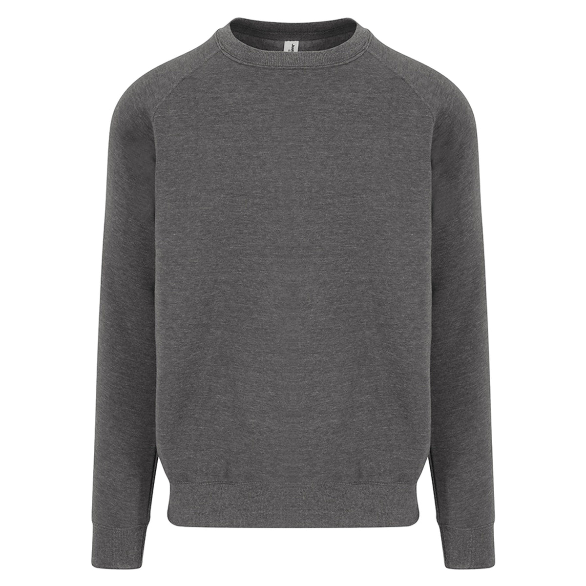 Charcoal - Front - AWDis Just Hoods Mens Graduate Heavyweight Sweatshirt