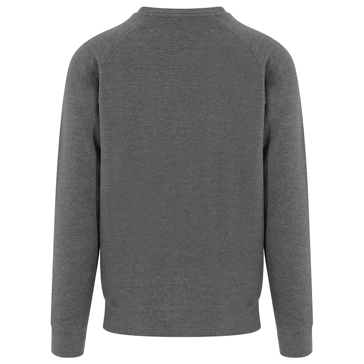 Charcoal - Back - AWDis Just Hoods Mens Graduate Heavyweight Sweatshirt