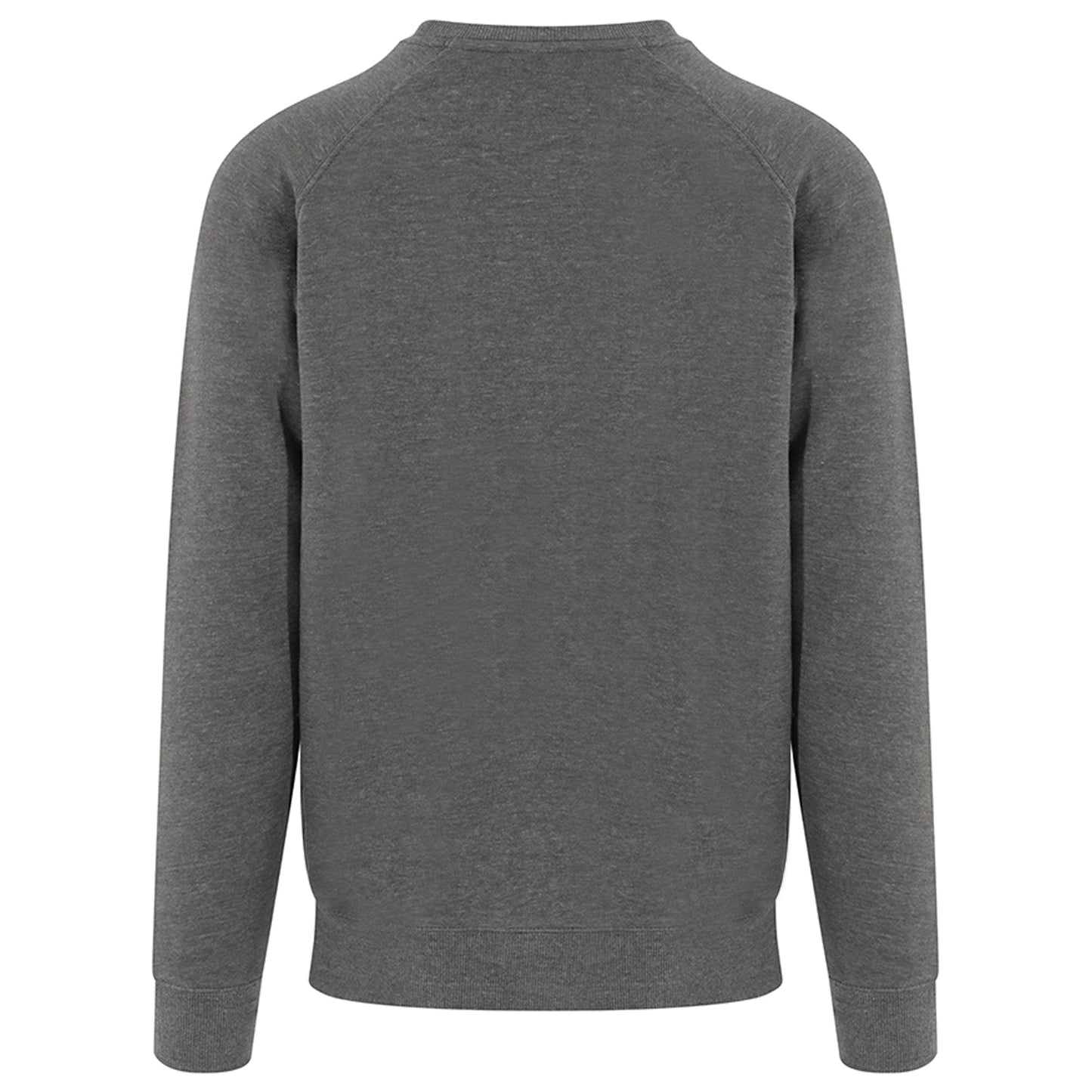 Charcoal - Back - AWDis Just Hoods Mens Graduate Heavyweight Sweatshirt