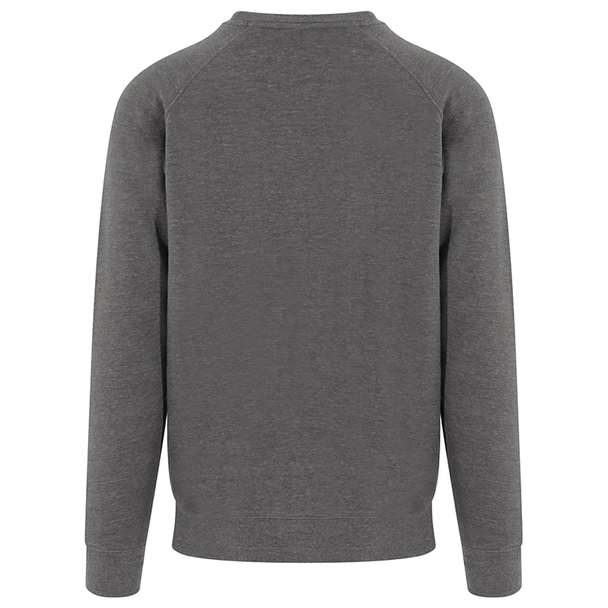 Charcoal - Back - AWDis Just Hoods Mens Graduate Heavyweight Sweatshirt