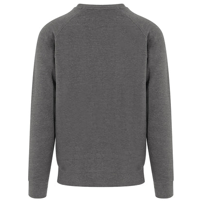 Charcoal - Back - AWDis Just Hoods Mens Graduate Heavyweight Sweatshirt