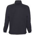 Charcoal - Back - SOLS Ness Unisex Zip Neck Anti-Pill Fleece Top