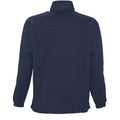 Navy - Back - SOLS Ness Unisex Zip Neck Anti-Pill Fleece Top