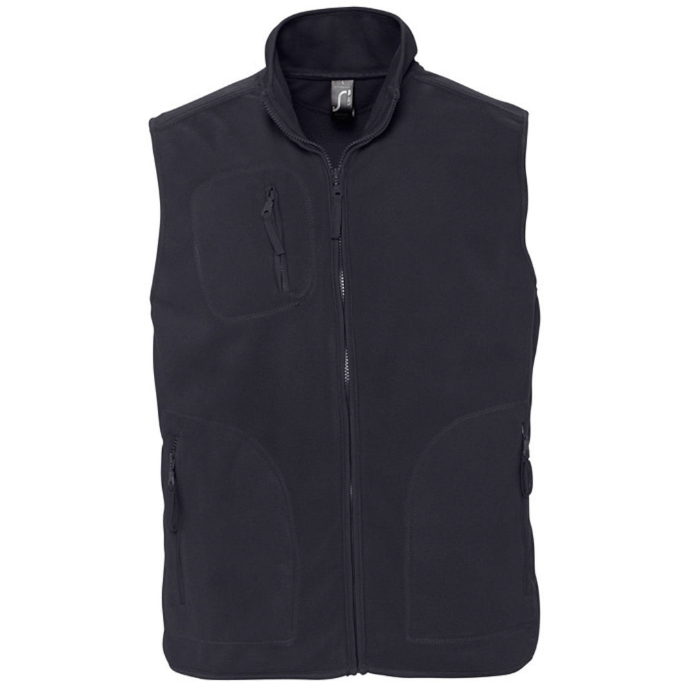 Charcoal - Front - SOLS Norway Unisex Anti-Pill Fleece Bodywarmer - Gilet
