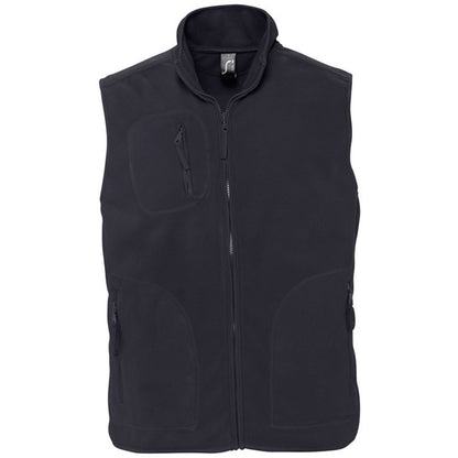 Charcoal - Front - SOLS Norway Unisex Anti-Pill Fleece Bodywarmer - Gilet