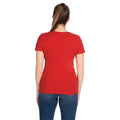 Red - Lifestyle - Next Level Womens-Ladies Boyfriend T-Shirt