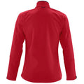 Red - Back - SOLS Womens-Ladies Roxy Soft Shell Jacket (Breathable, Windproof And Water Resistant)