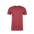 Cardinal Red - Front - Next Level Adults Unisex CVC Crew Neck T-Shirt