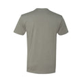 Stone Grey - Back - Next Level Adults Unisex CVC Crew Neck T-Shirt