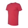 Red - Side - Next Level Adults Unisex CVC Crew Neck T-Shirt