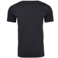 Charcoal - Back - Next Level Adults Unisex CVC Crew Neck T-Shirt