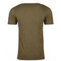 Military Green - Back - Next Level Adults Unisex CVC Crew Neck T-Shirt