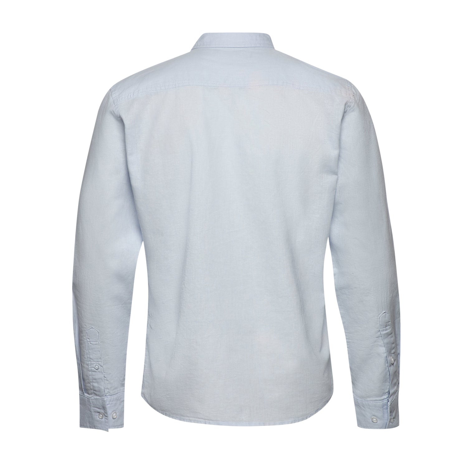 White - Back - Tee Jays Mens Perfect Long Sleeve Oxford Shirt