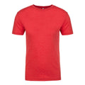 Vintage Red - Front - Next Level Mens Tri-Blend Crew Neck T-Shirt