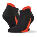 Black - Front - Spiro Unisex Adults Sports Trainer Socks (Pack Of 3)