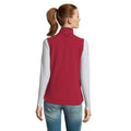 Red - Pack Shot - SOLS Womens-Ladies Rallye Soft Shell Bodywarmer Jacket