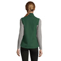 Bottle Green - Lifestyle - SOLS Womens-Ladies Rallye Soft Shell Bodywarmer Jacket