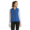 Royal Blue - Side - SOLS Womens-Ladies Rallye Soft Shell Bodywarmer Jacket