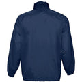 Navy - Lifestyle - SOLS Unisex Surf Windbreaker Lightweight Jacket