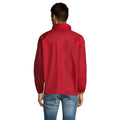 Red - Side - SOLS Unisex Surf Windbreaker Lightweight Jacket