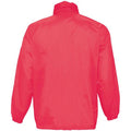 Neon Coral - Lifestyle - SOLS Unisex Surf Windbreaker Lightweight Jacket