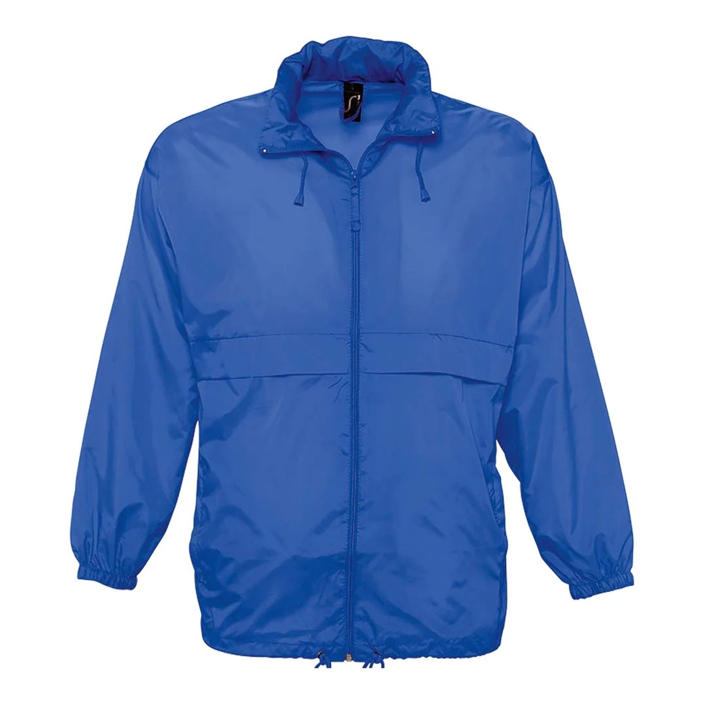 Royal Blue - Front - SOLS Unisex Surf Windbreaker Lightweight Jacket