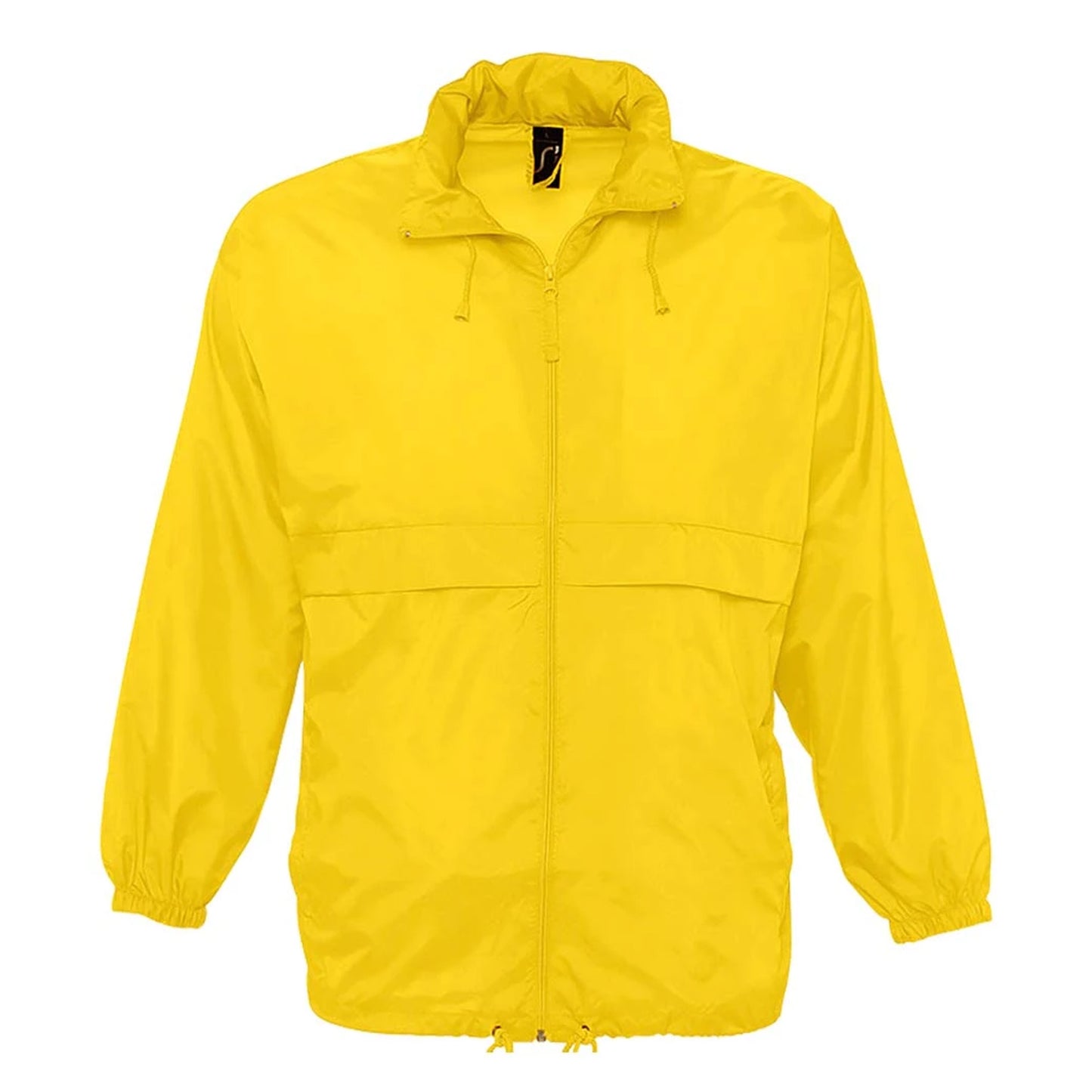 Gold - Front - SOLS Unisex Surf Windbreaker Lightweight Jacket